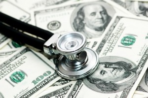 Medical concept - stethoscope over the dollar bills South Carolina ERISA Attorney